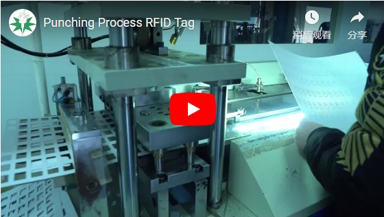 étiquette RFID pour procédé d 'estampage